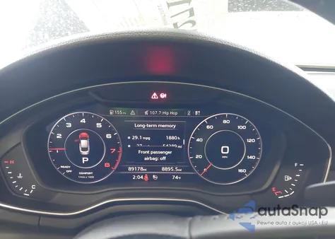 2019 Audi A5 45 Premium z USA, uszkodzony, nr VIN WAUENCF56KA098974
